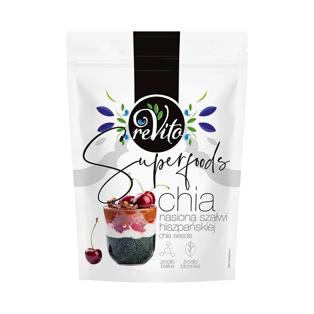 ReVito Chia nasiona szałwii hiszpańskiej, 200 g