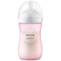 Philips Avent responsywna butelka dla niemowląt Natural SCY903/11 różowa, 260 ml