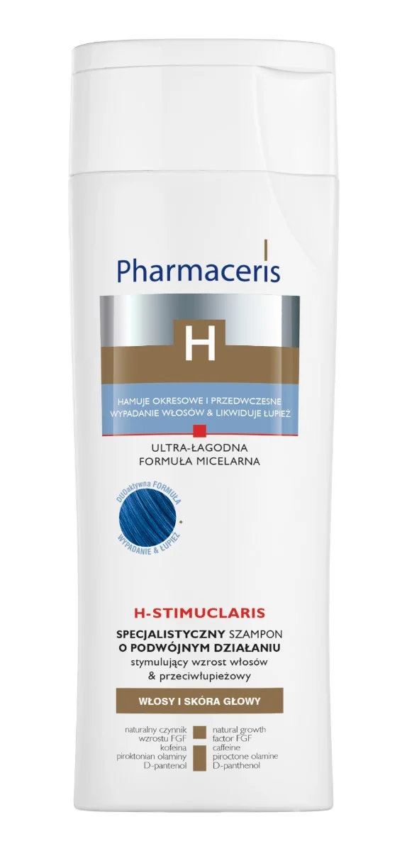 Pharmaceris H specjalistyczny szampon stymulujący włosy i przeciwłupieżowy, 250 ml