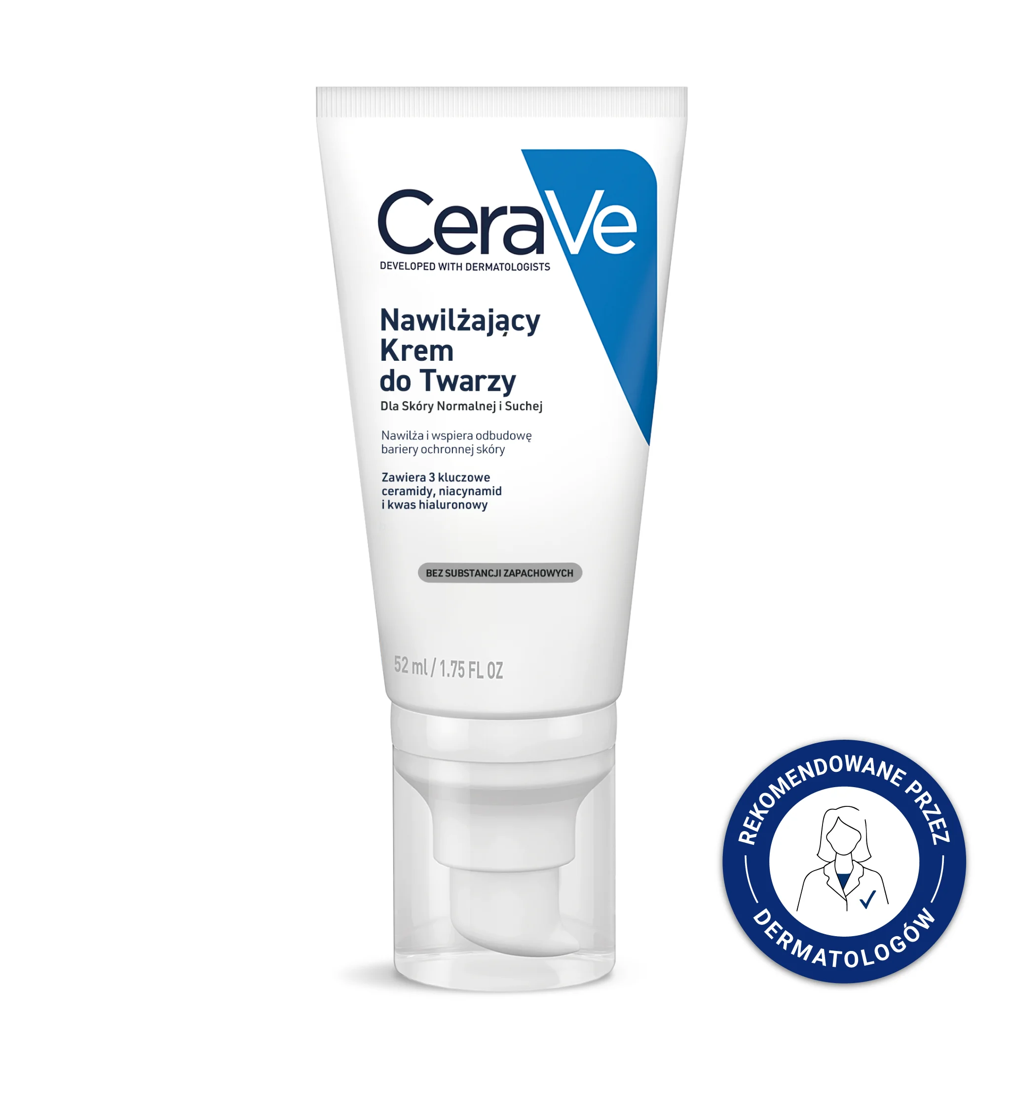 CeraVe nawilżający krem do twarzy, 52 ml