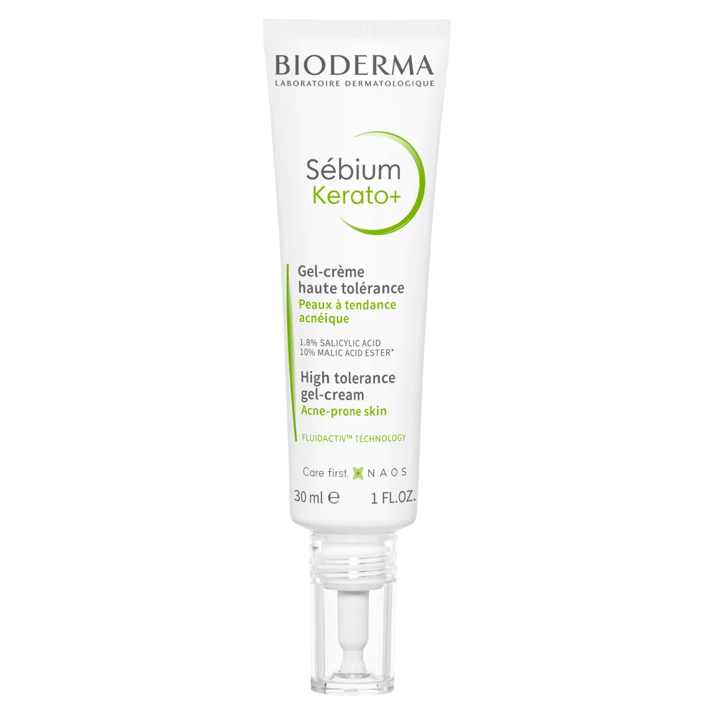 Bioderma Sebium Kerato+ Żel-krem przeciwtrądzikowy, 30 ml