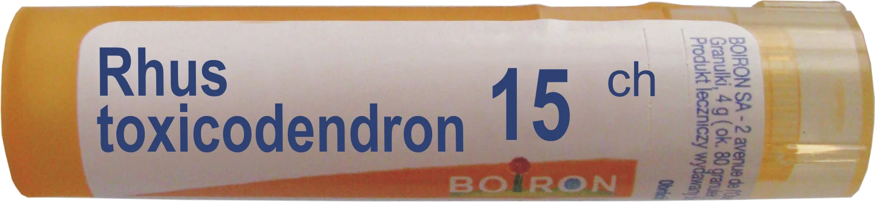 Boiron Rhus Toxicodendron 15 CH granulki, 4 g