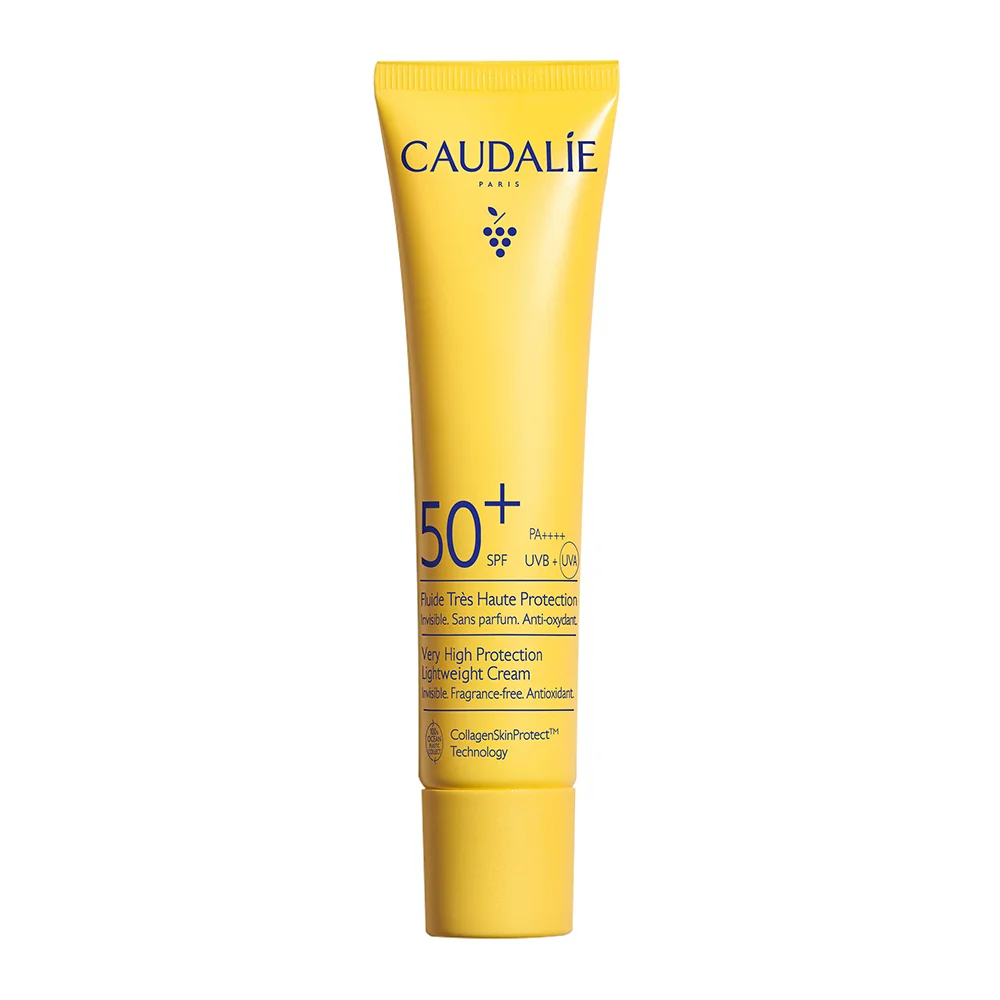 Caudalie Vinosun Protect fluid o bardzo wysokiej ochronie przeciwsłonecznej SPF 50+, 40 ml