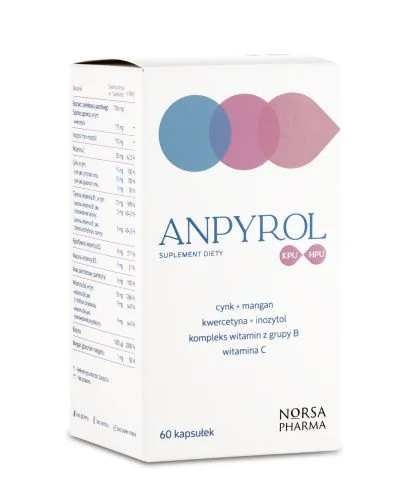 Norsa Pharma Anpyrol KPU/HPU 60 kapusłek