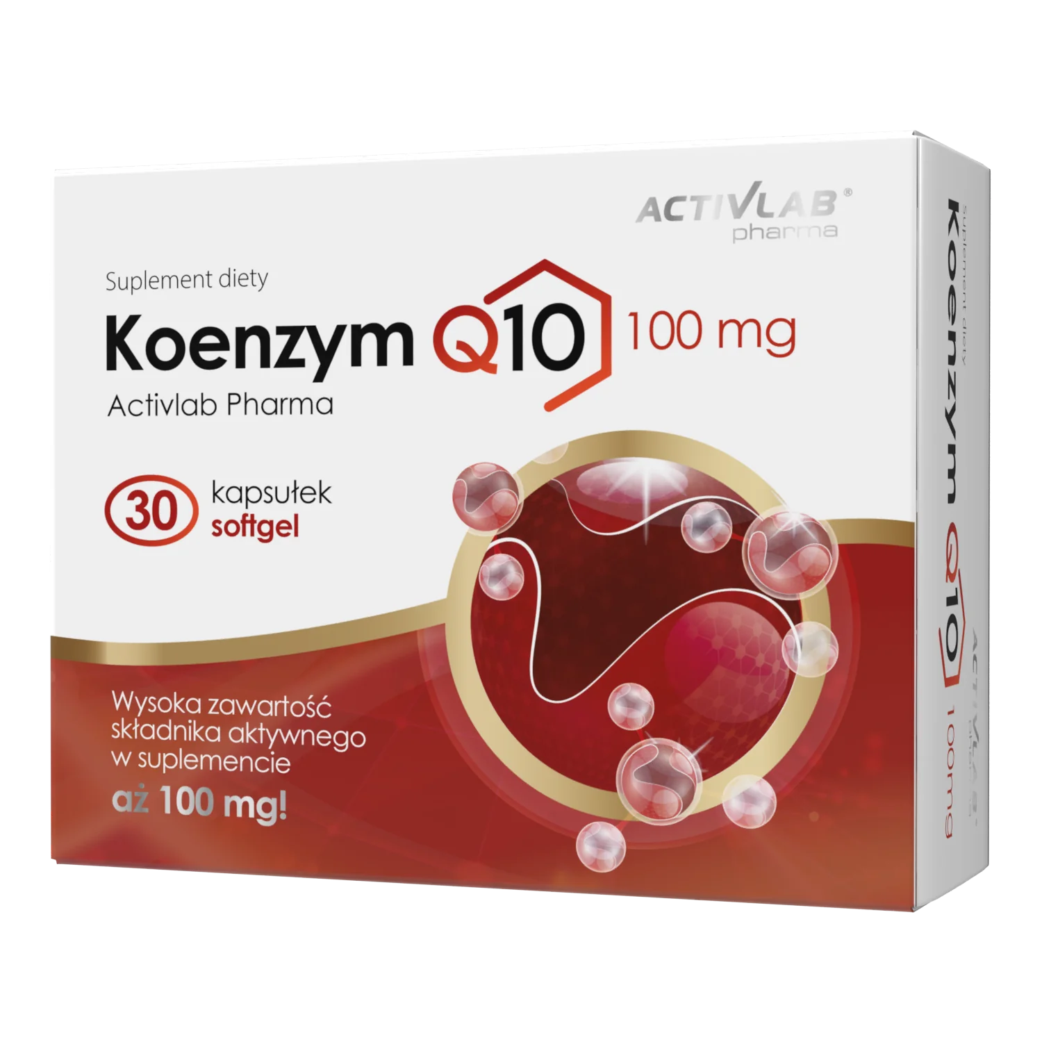 Activlab Pharma Koenzym Q10 100 mg 30 kapsułek