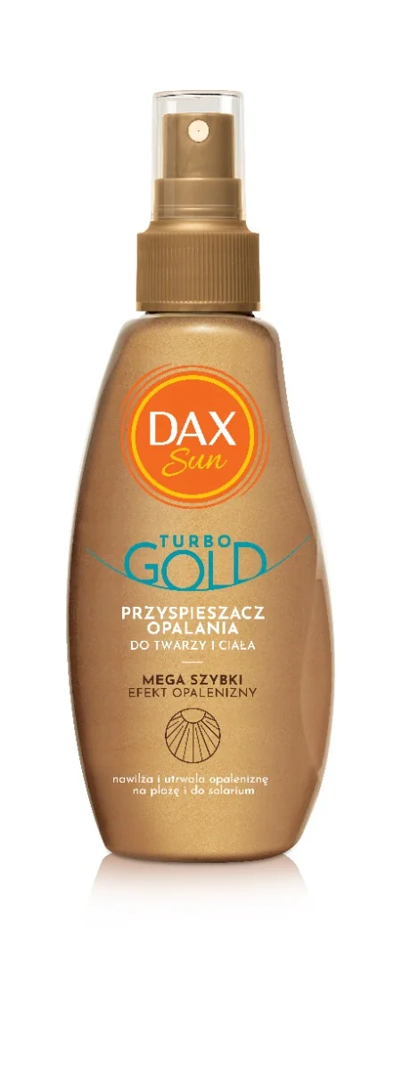 Dax Sun Turbo Gold przyspieszacz opalania do twarzy i ciała, 200 ml