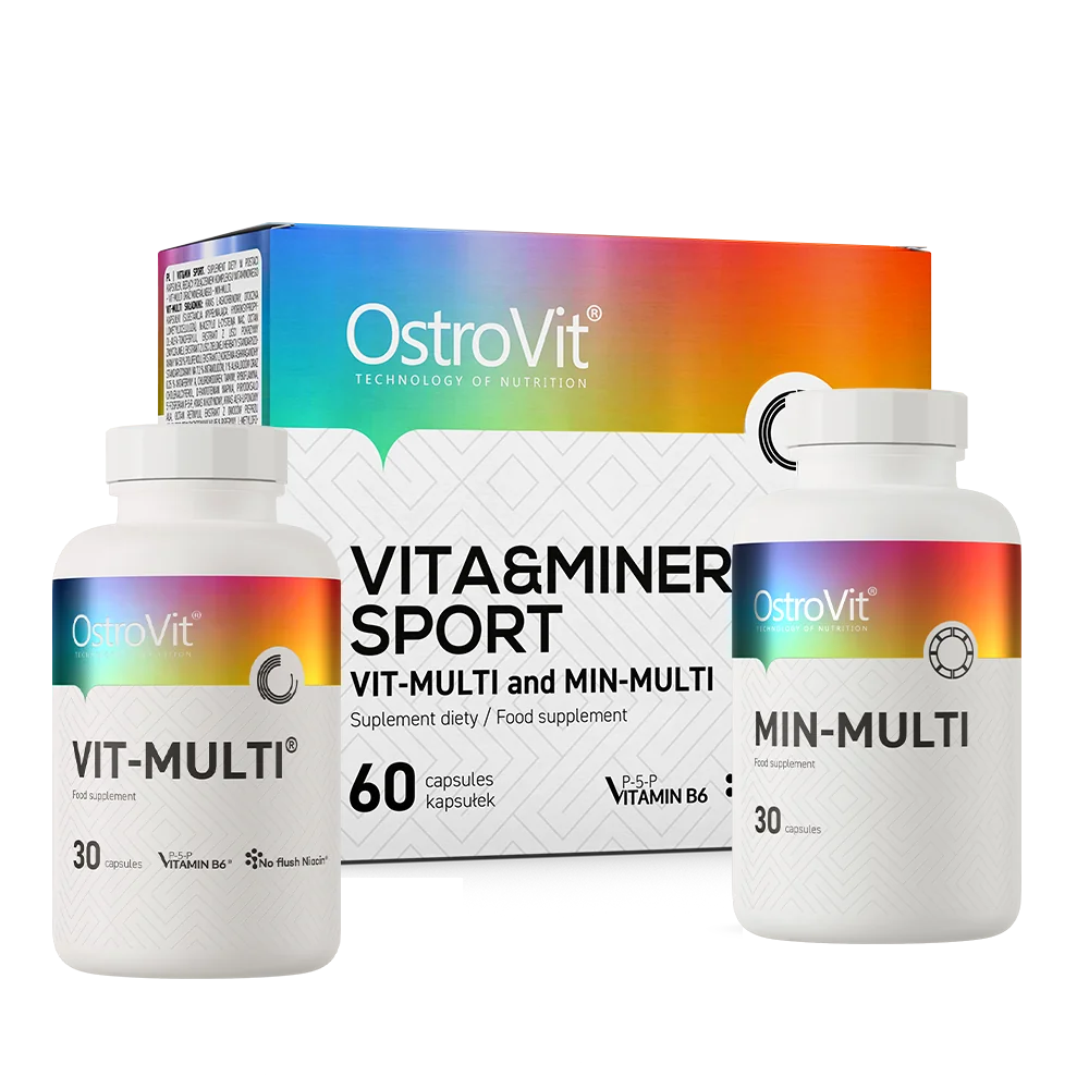 OstroVit VITA&MINERALS Sport 60 kapsułek