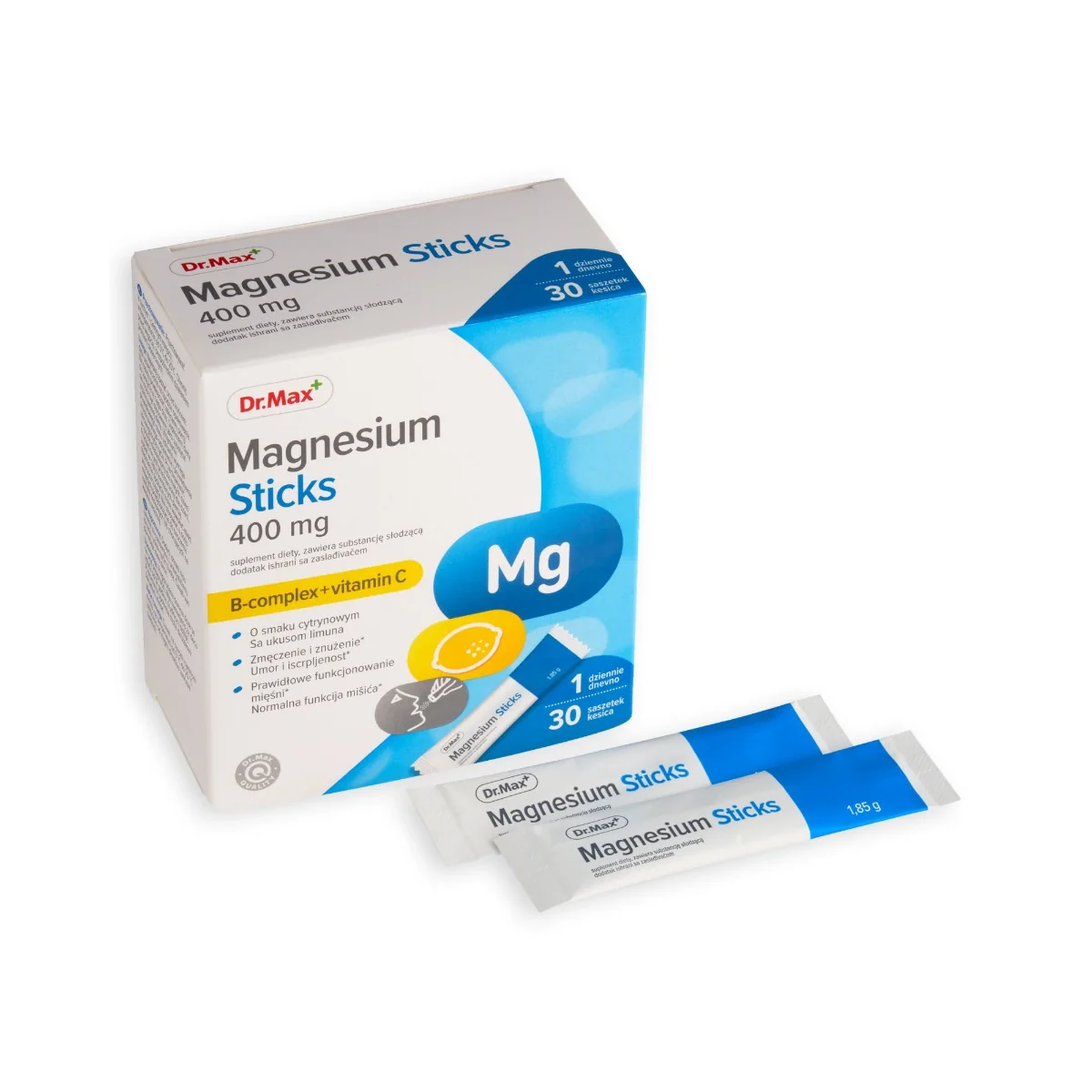 Magnesium Sticks Dr. Max 400 mg, 30 saszetek
