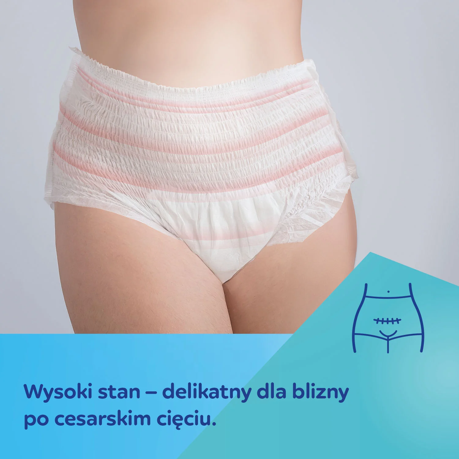 Canpol Babies ultraDRY oddychające majtki jednorazowe z podkładem poporodowym S/M, 5 sztuk