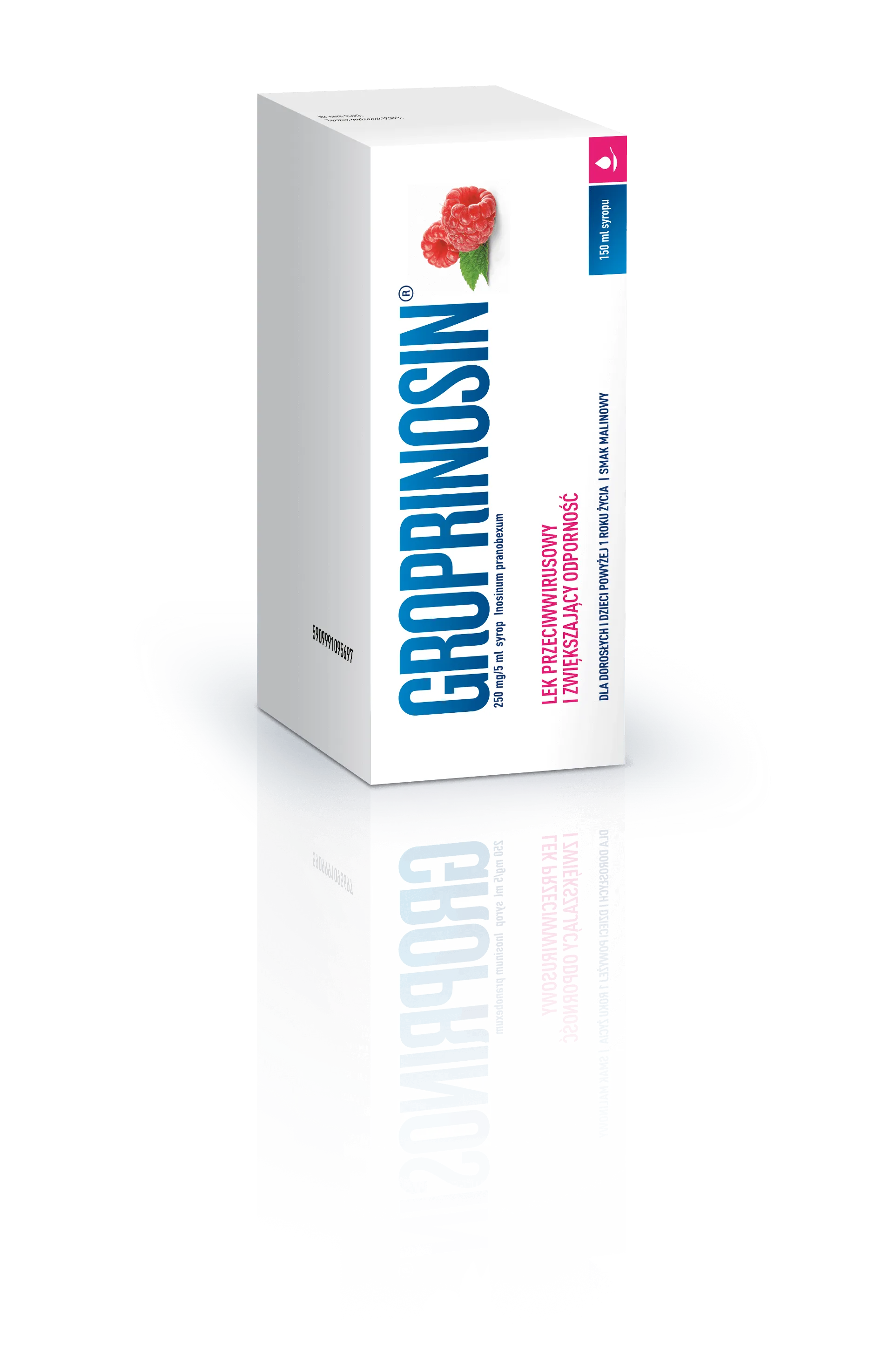 Groprinosin, (50 mg/ml), syrop, 150 ml