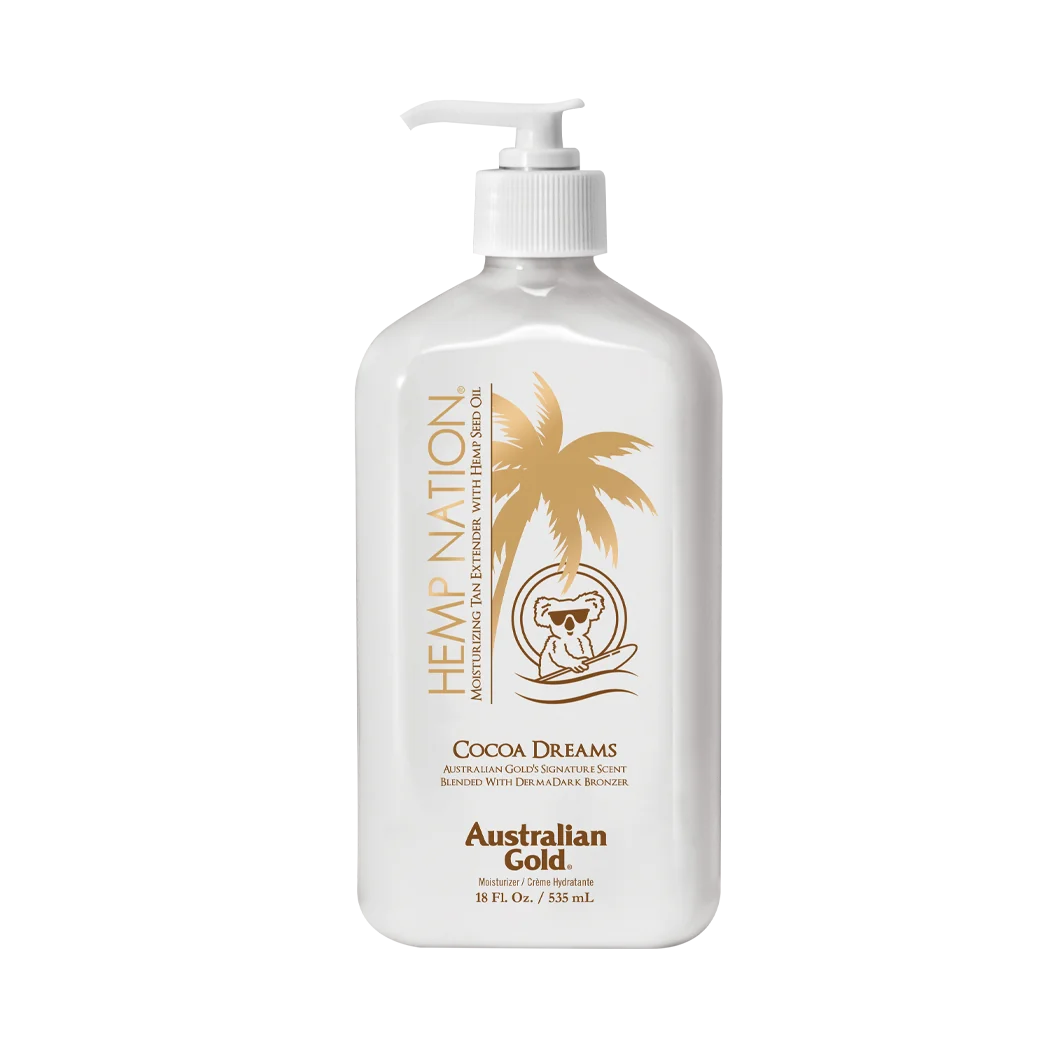 Australian Gold Hemp Nation Cocoa Dreams nawilżający balsam po opalaniu, 535 ml