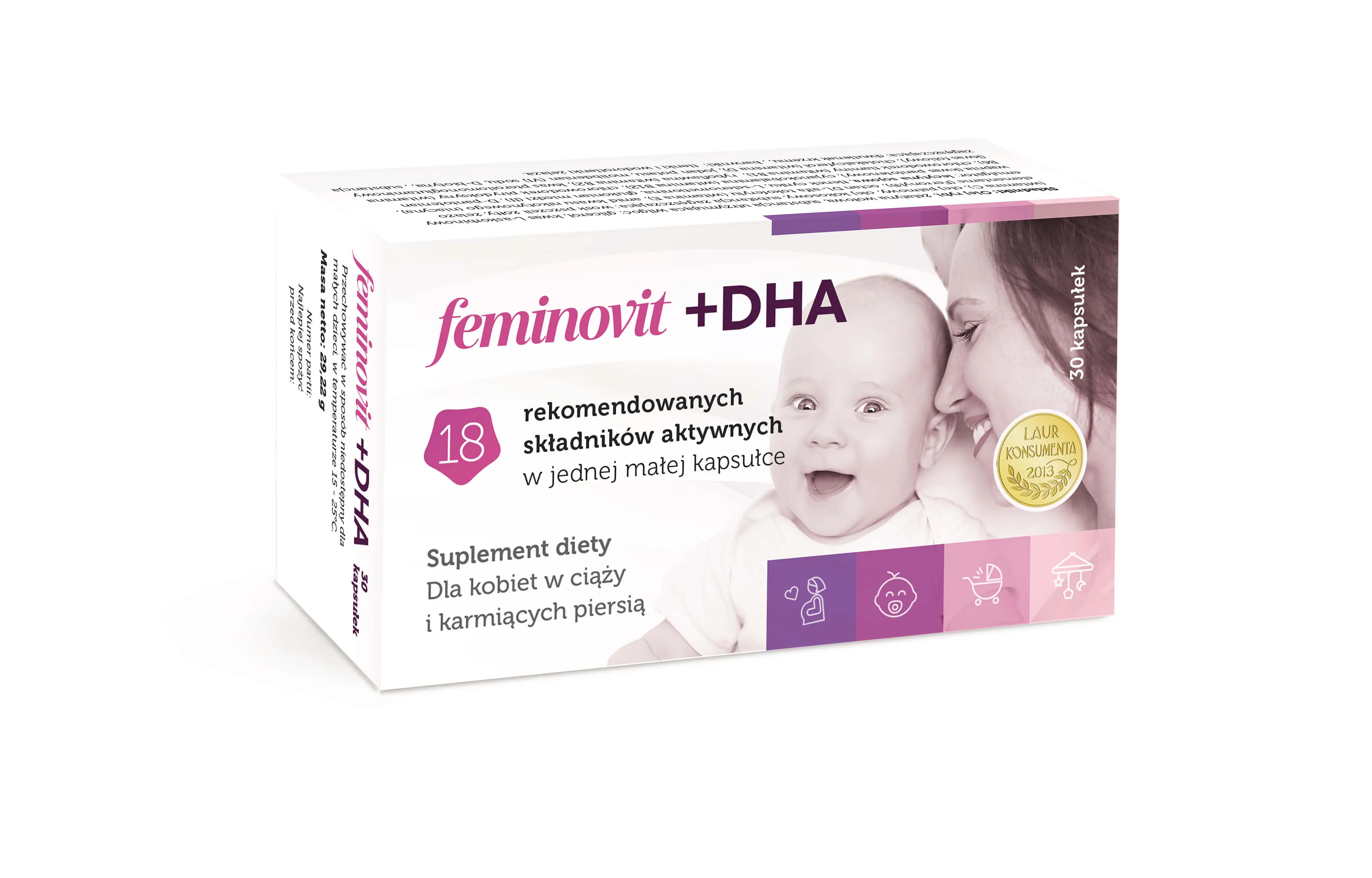 Feminovit + DHA, 30 kapsułek