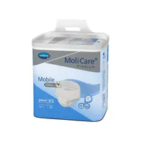 Molicare, pieluchomajtki, premium mobile, 6 kropli, rozmiar XS, 14 sztuk