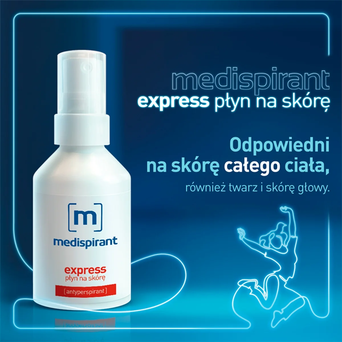 Medispirant Express płyn na skórę antyperspirant, 50 ml