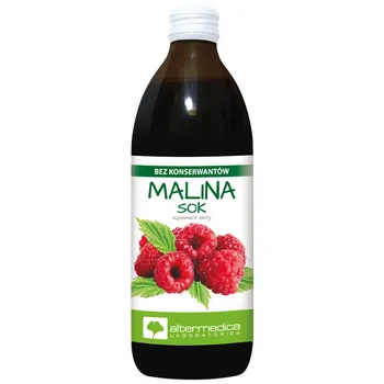 Malina sok, suplement diety, 500 ml 