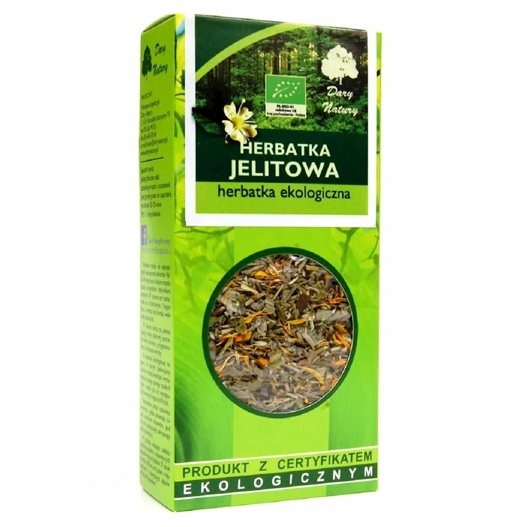 Dary Natury Herbatka Jelitowa herbatka ekologiczna, 50 g