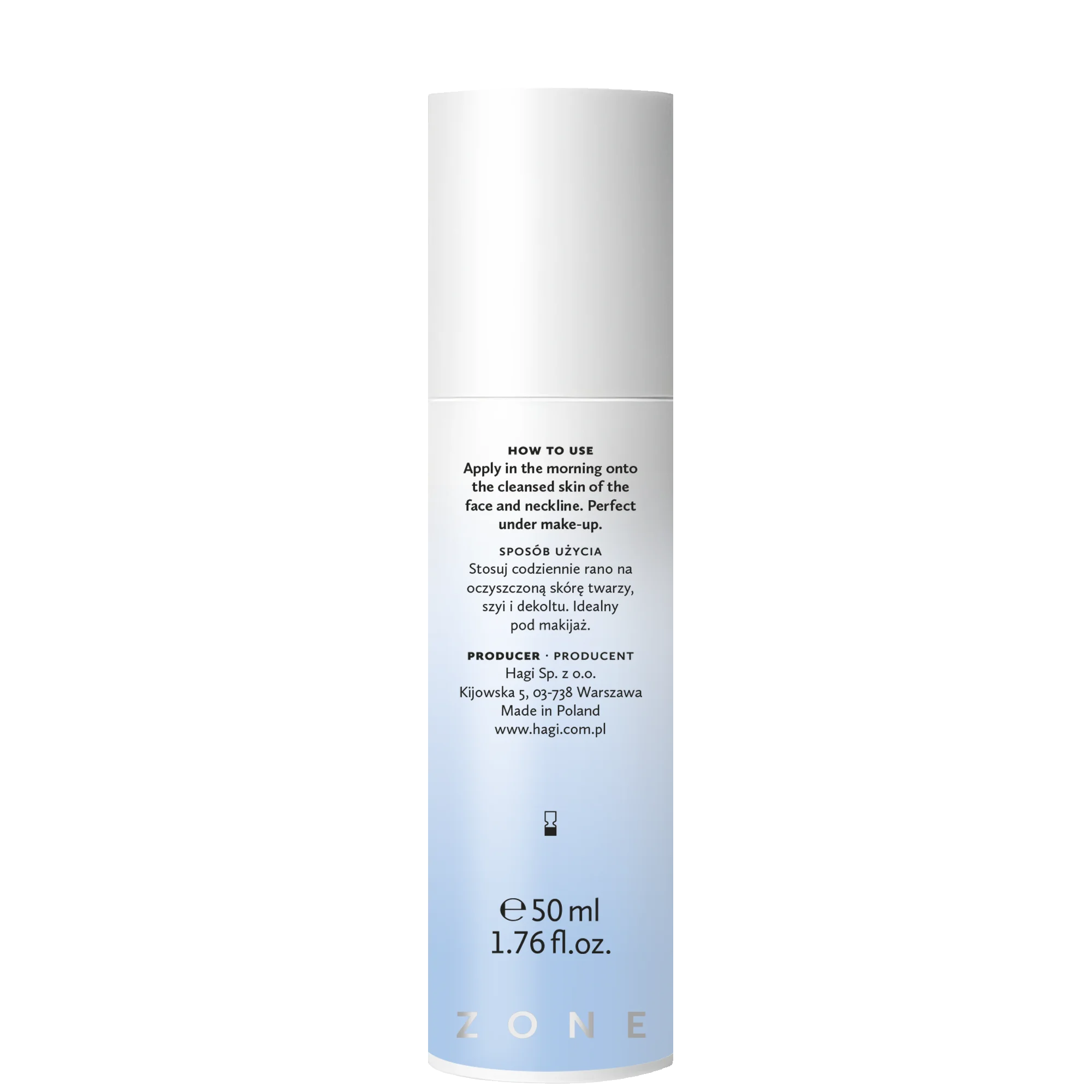 Hagi Aqua Zone żel nawilżający na dzień cera normalna i mieszana, 50 ml