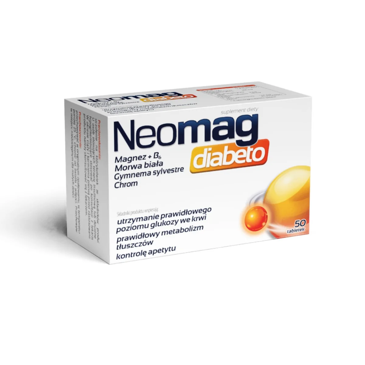 Neomag diabeto 50 tabletek