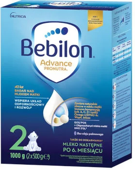 Bebilon 2 Advance Pronutra mleko następne po 6. miesiącu