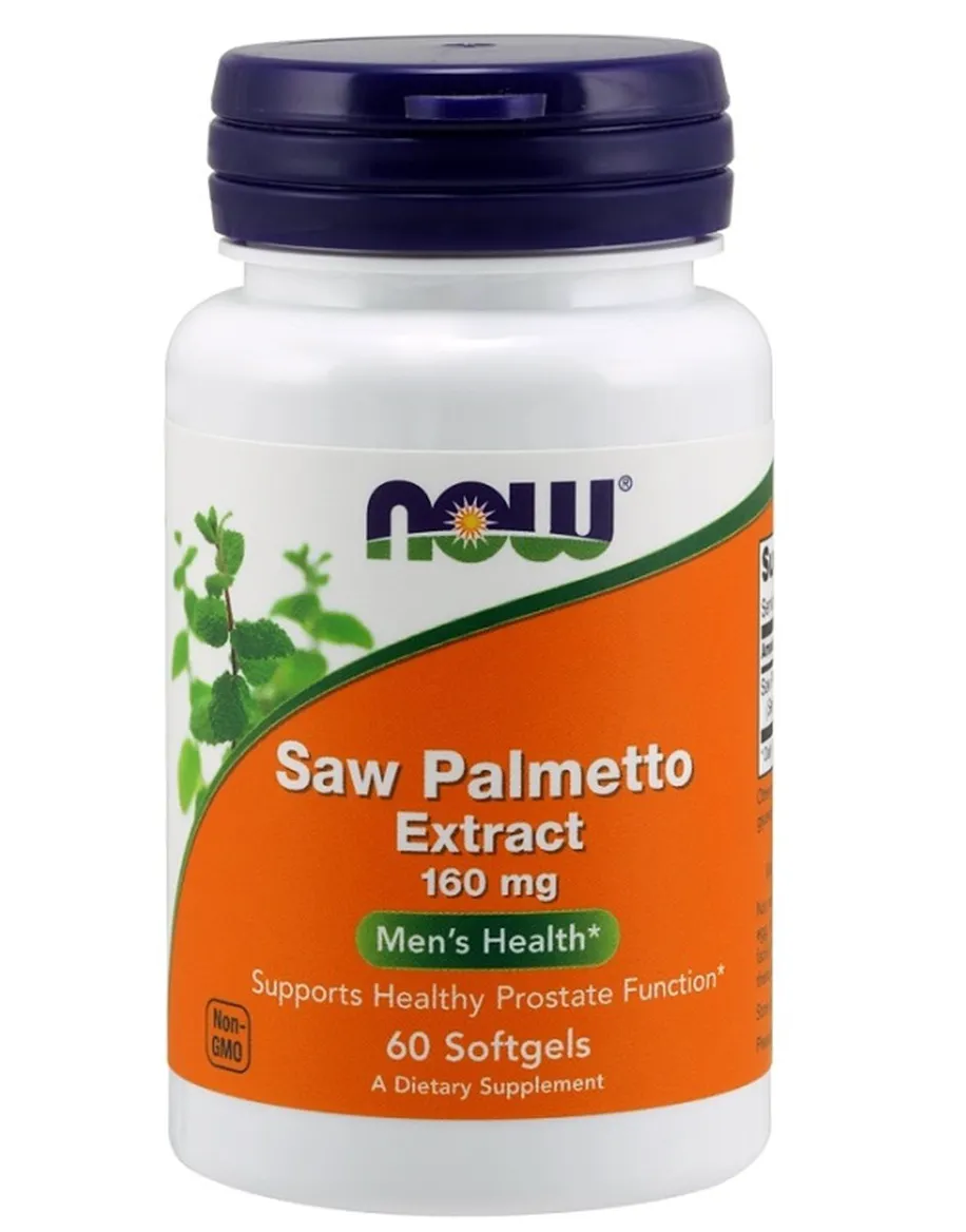 Now Foods, Saw Palmetto Extract suplement diety, 60 kapsułek
