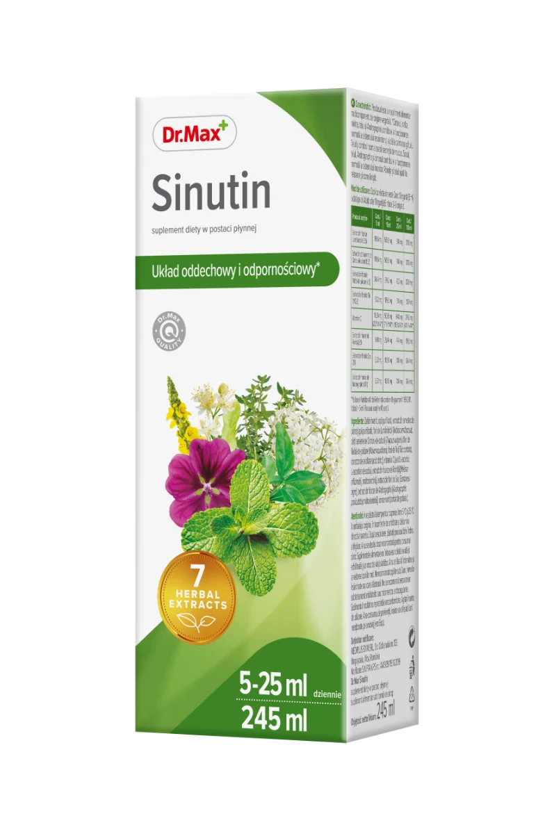 Sinutin Dr.Max suplement diety, 245 ml