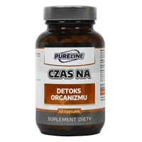 Pureline czas na detox organizmu, suplement diety, 60 kapsułek