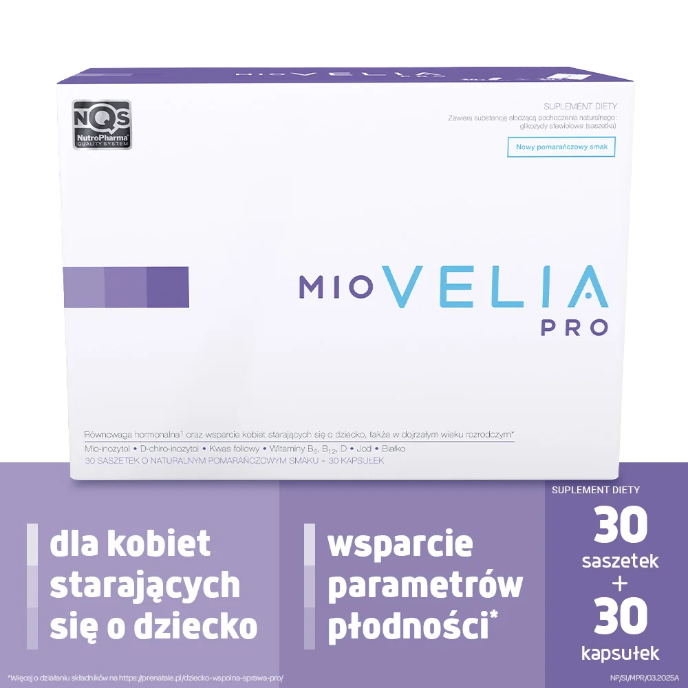 Miovelia PRO 30 saszetek + 30 kapsułek