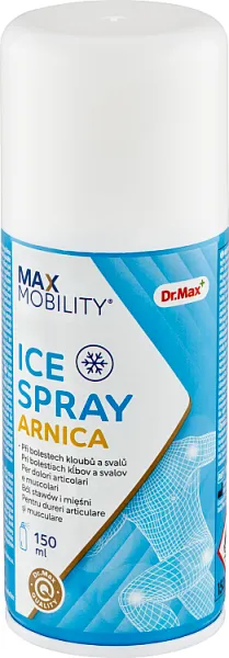 Ice Spray Arnica Spray Dr.Max, Spray chłodzący z arniką i hakoroślą, 150 ml 