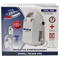 Tech-Med TM-NEB  PRO, inhalator kompresorowy, 1 sztuka