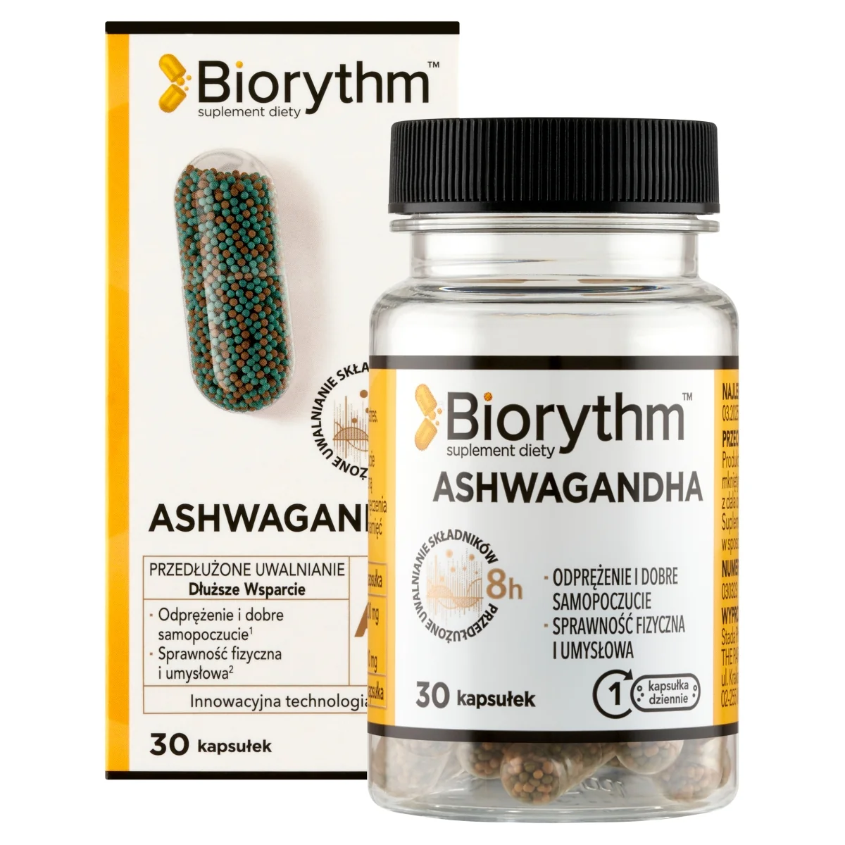 BIOrythm Ashwagandha 200 mg 30 kapsułek