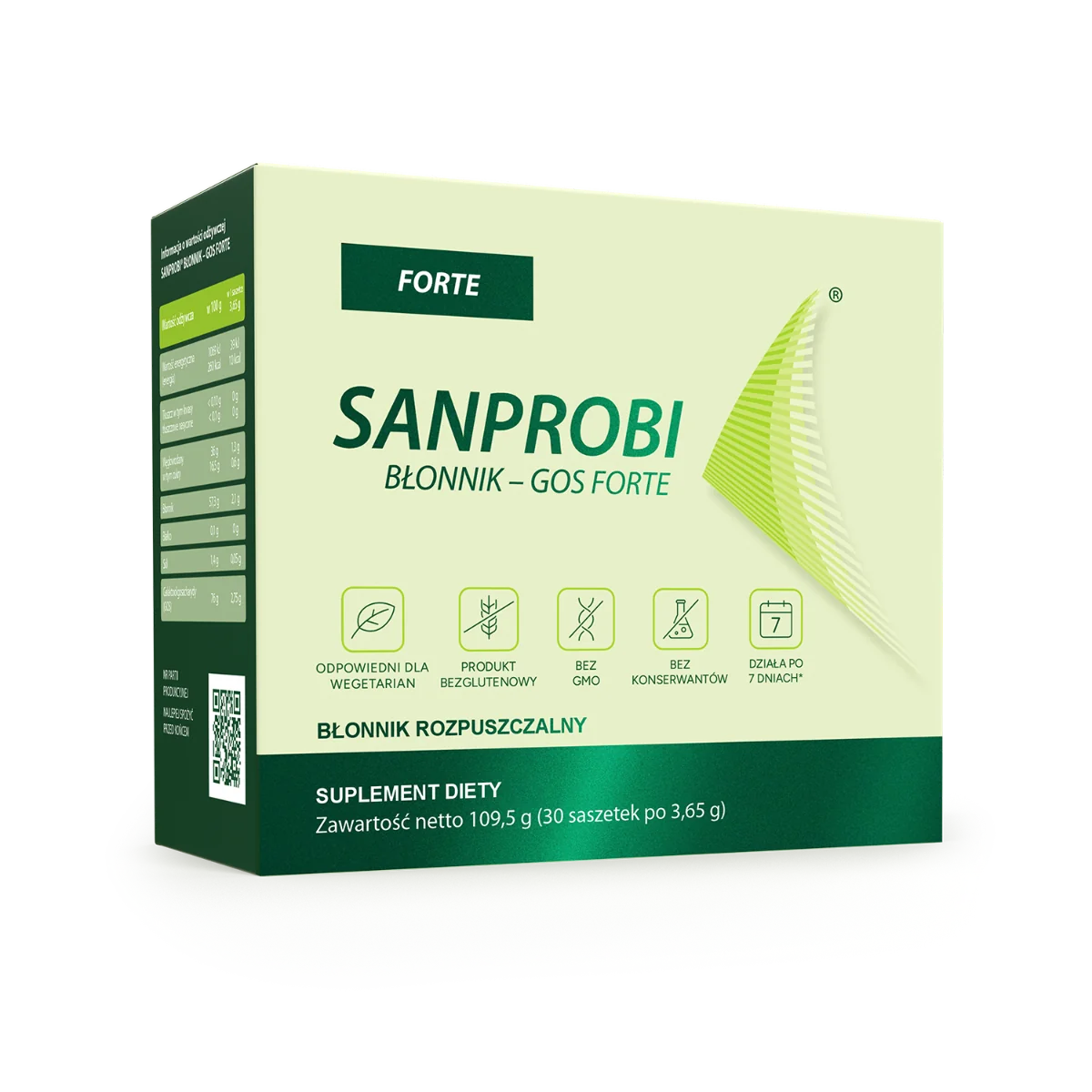 Sanprobi Błonnik–Gos Forte 30 saszetek