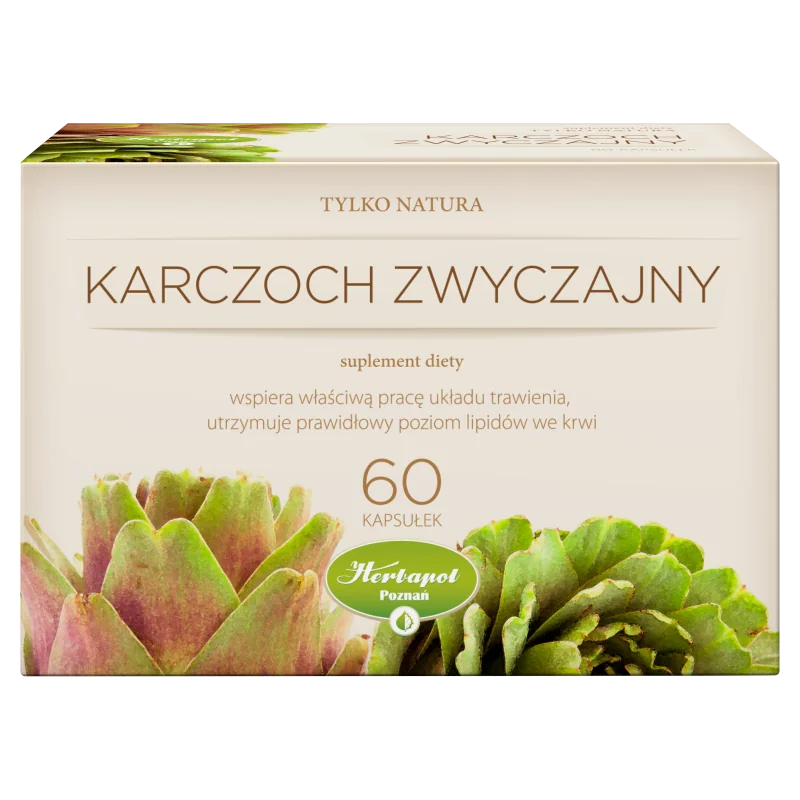 Tylko Natura Karczoch zwyczajny 60 kapsułek