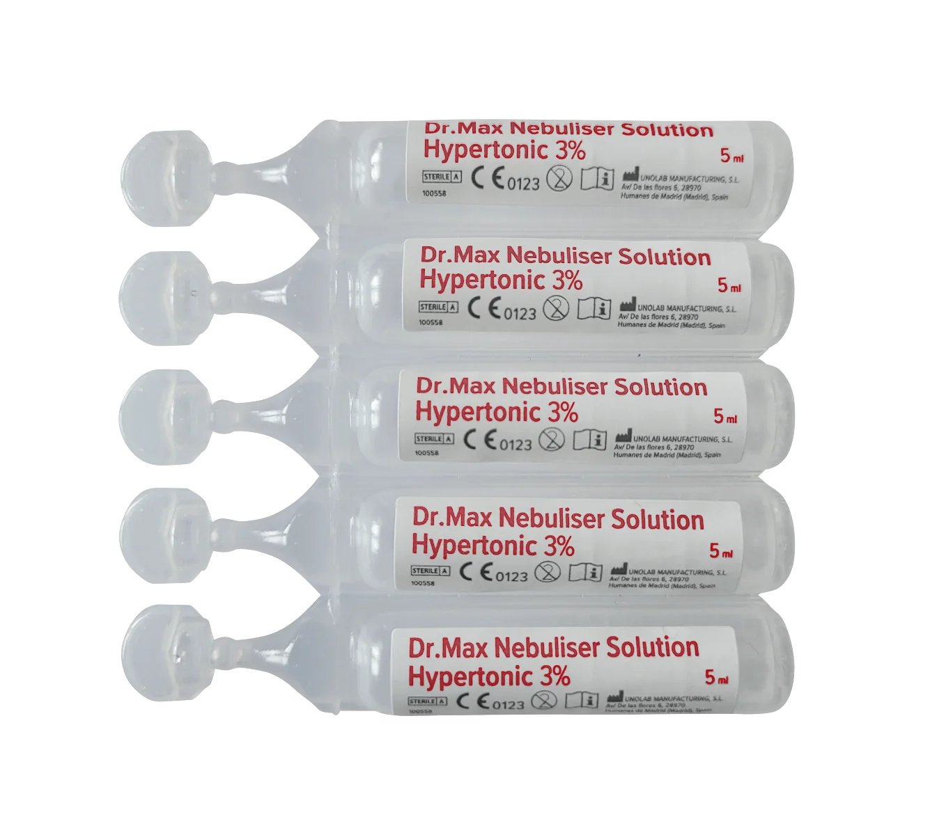 Dr.Max Nebuliser Solution Hypertonic 3% płyn do inhalacji, 30 x 5 ml