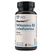 Witamina B2 Pharmovit, suplement diety, 60 kapsułek