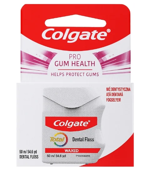 Colgate Total Pro-Gum Health nić dentystyczna, 50 m, 1 szt.