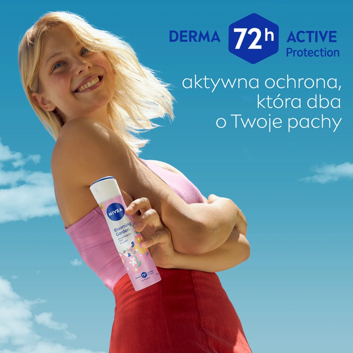 Nivea Blooming Garden antyperspirant w sprayu, 150 ml