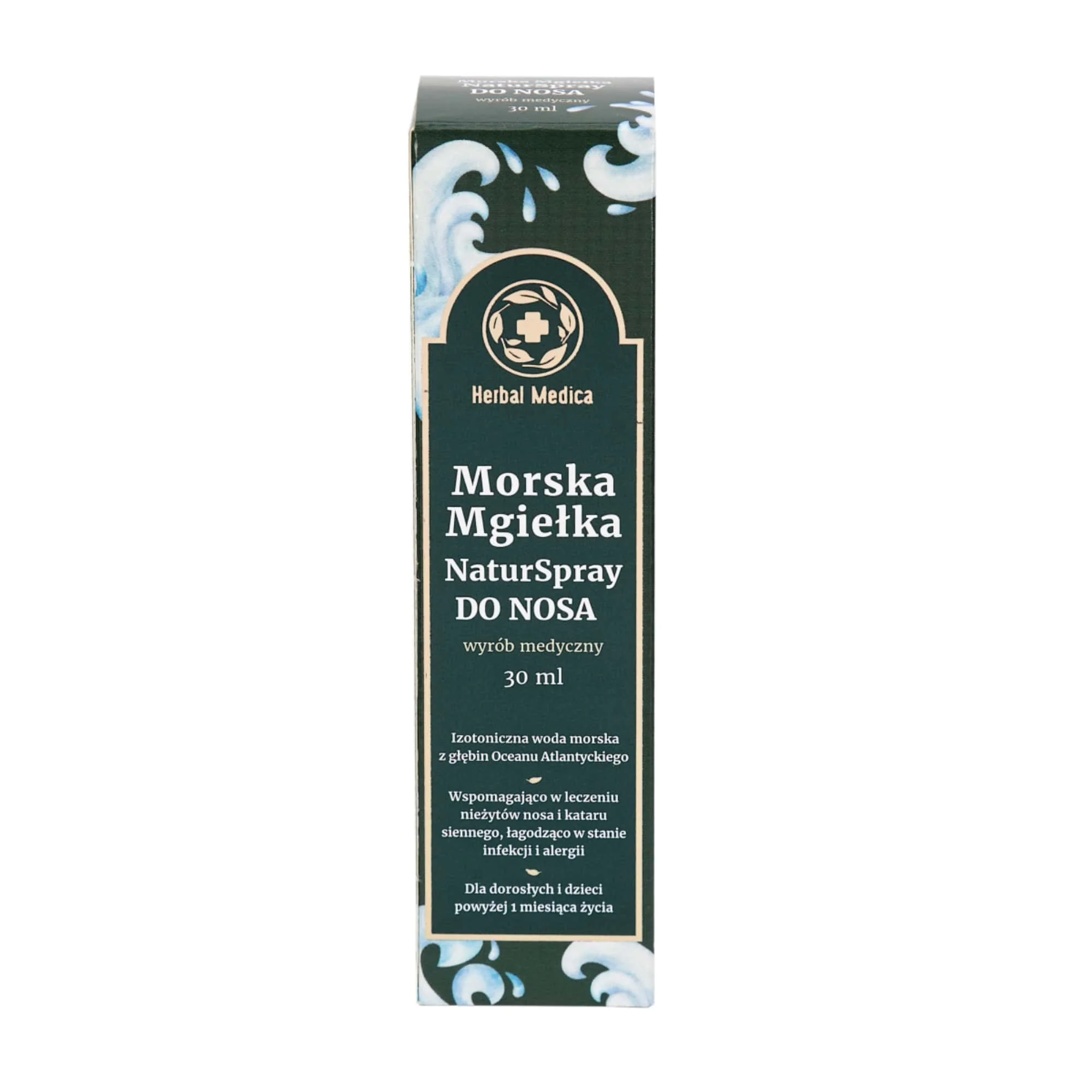 Herbal Medica Naturspray morska mgiełka do nosa, 30 ml