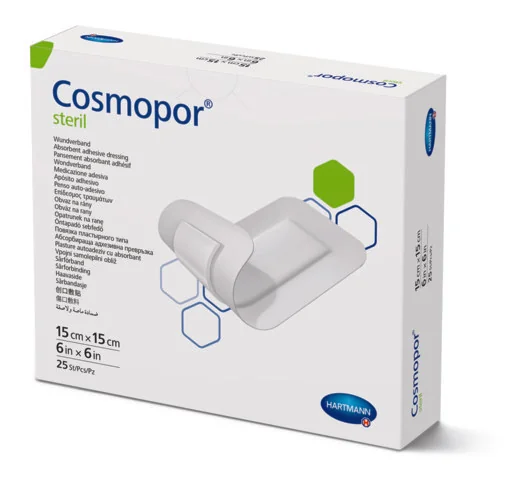 Cosmopor Steril opatrunki sterylne 15 x 15 cm, 25 szt.