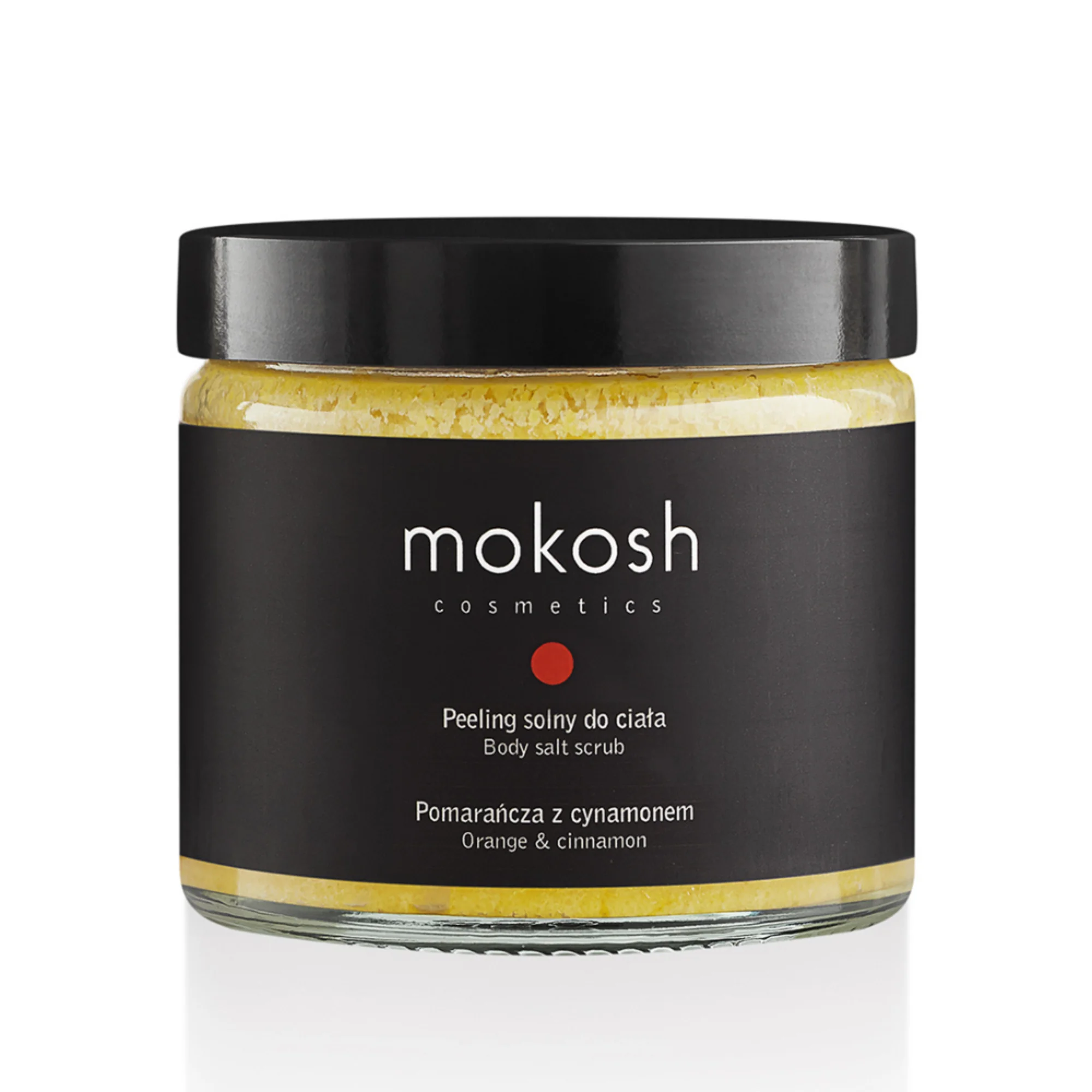 Mokosh peeling solny do ciała pomarańcza z cynamonem, 300 g
