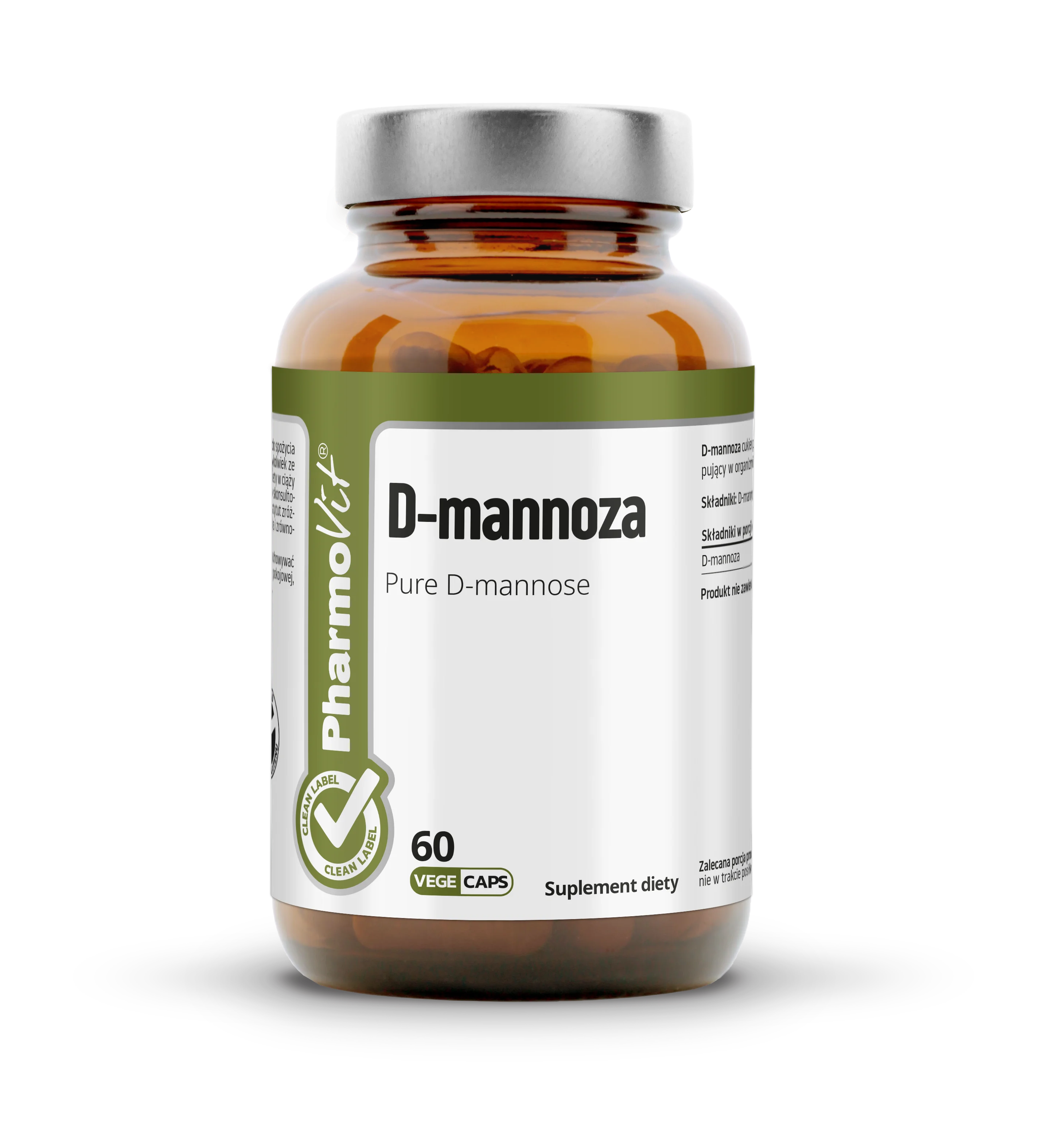 Pharmovit D-mannoza 60 kapsułek