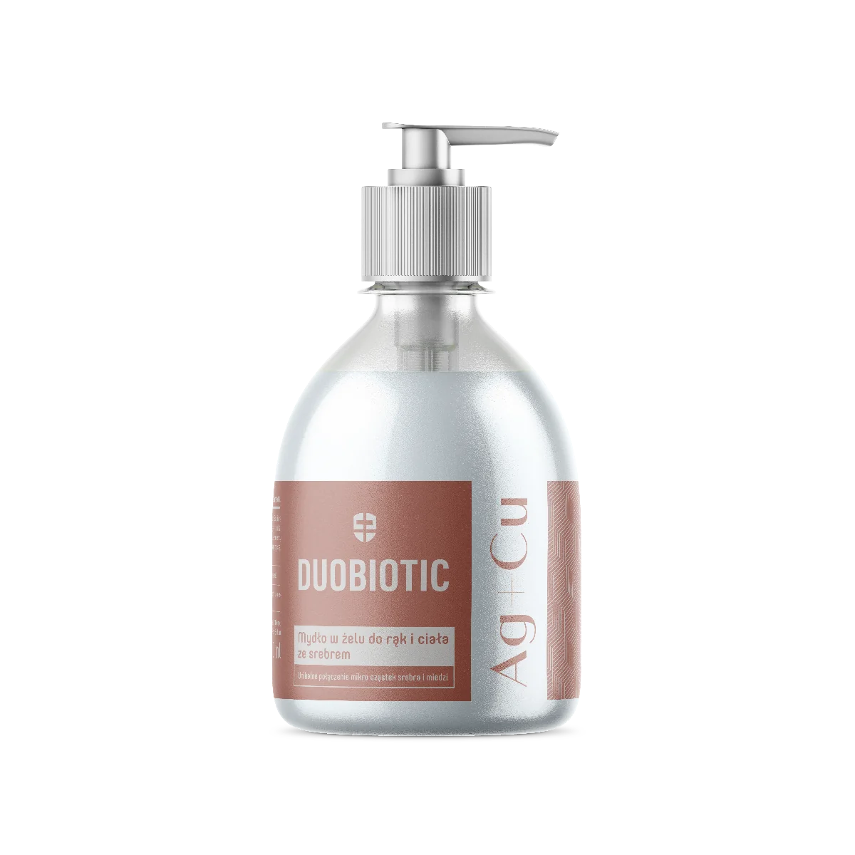 Duobiotic mydło w żelu do rąk i ciała ze srebrem, 500 ml
