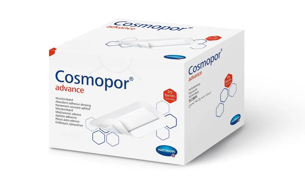 Cosmopor Advance Opatrunek jałowy 10 x 6cm, 25 sztuk