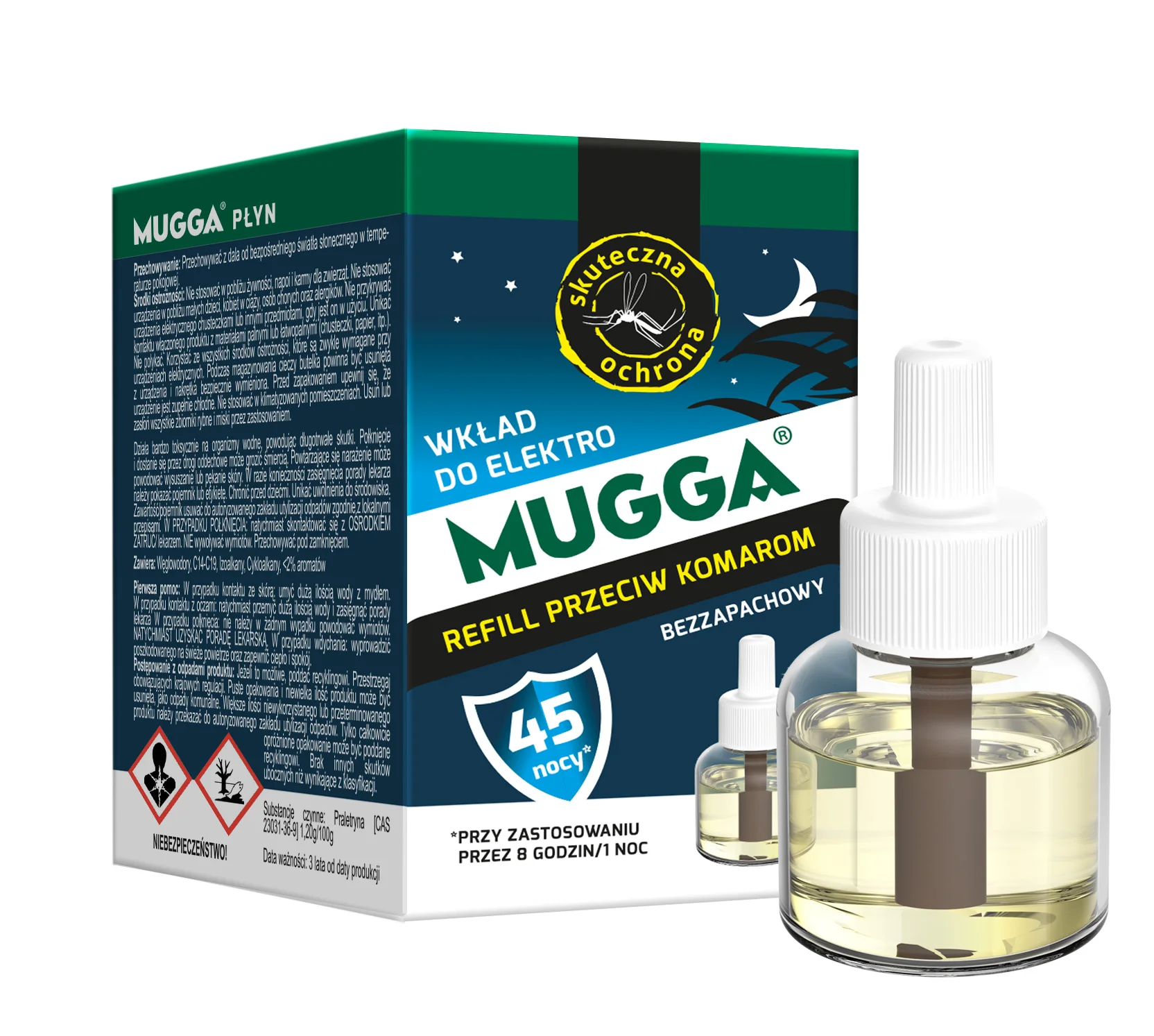 Mugga electro wkład uzupełniający, 35 ml