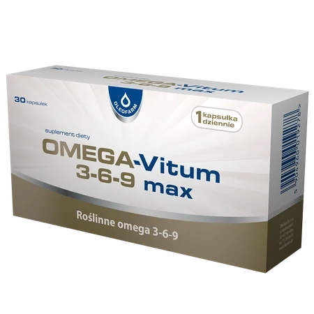 Omega-Vitum 3-6-9 max 30 kapsułek