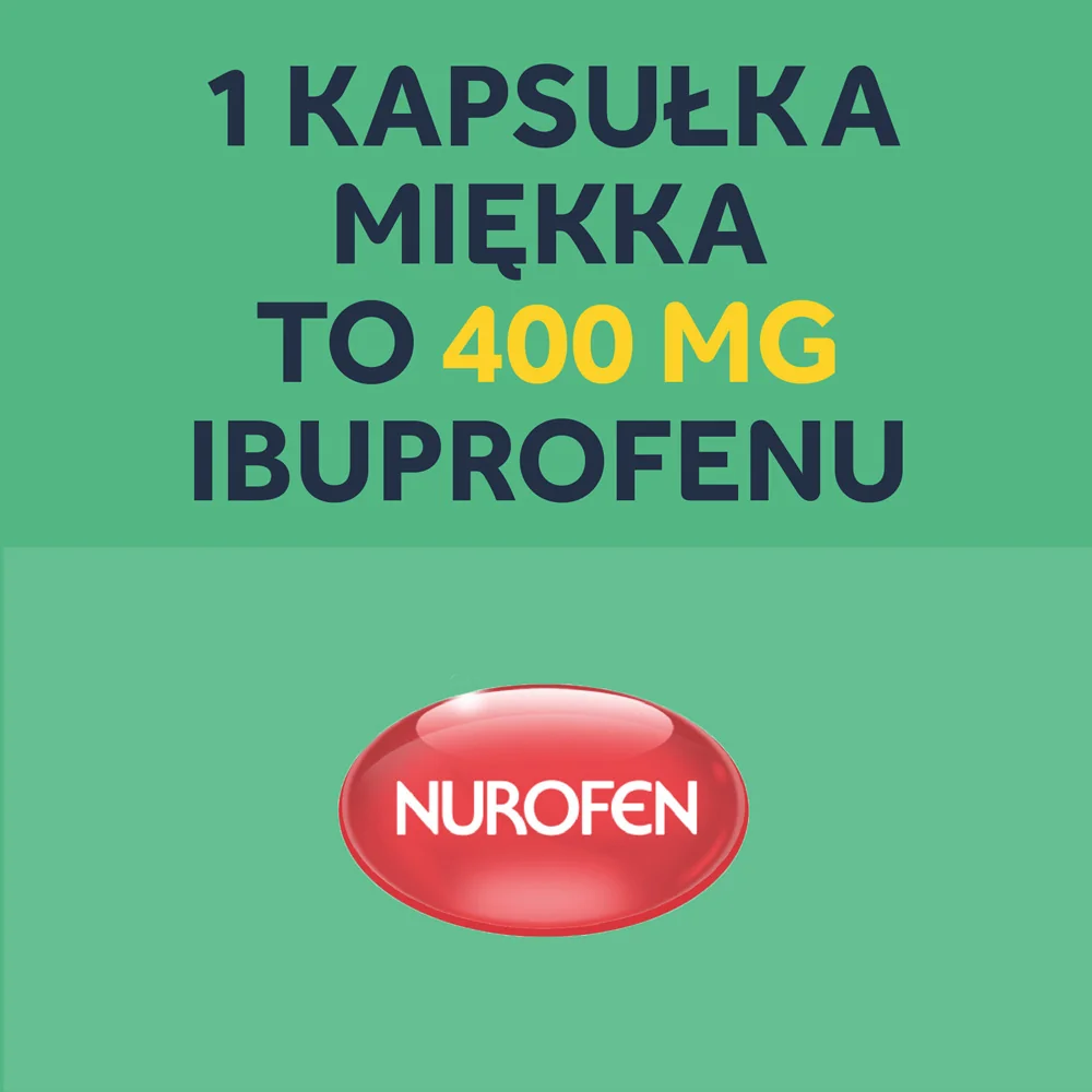 Nurofen Express Forte 400 mg 10 kapsułek