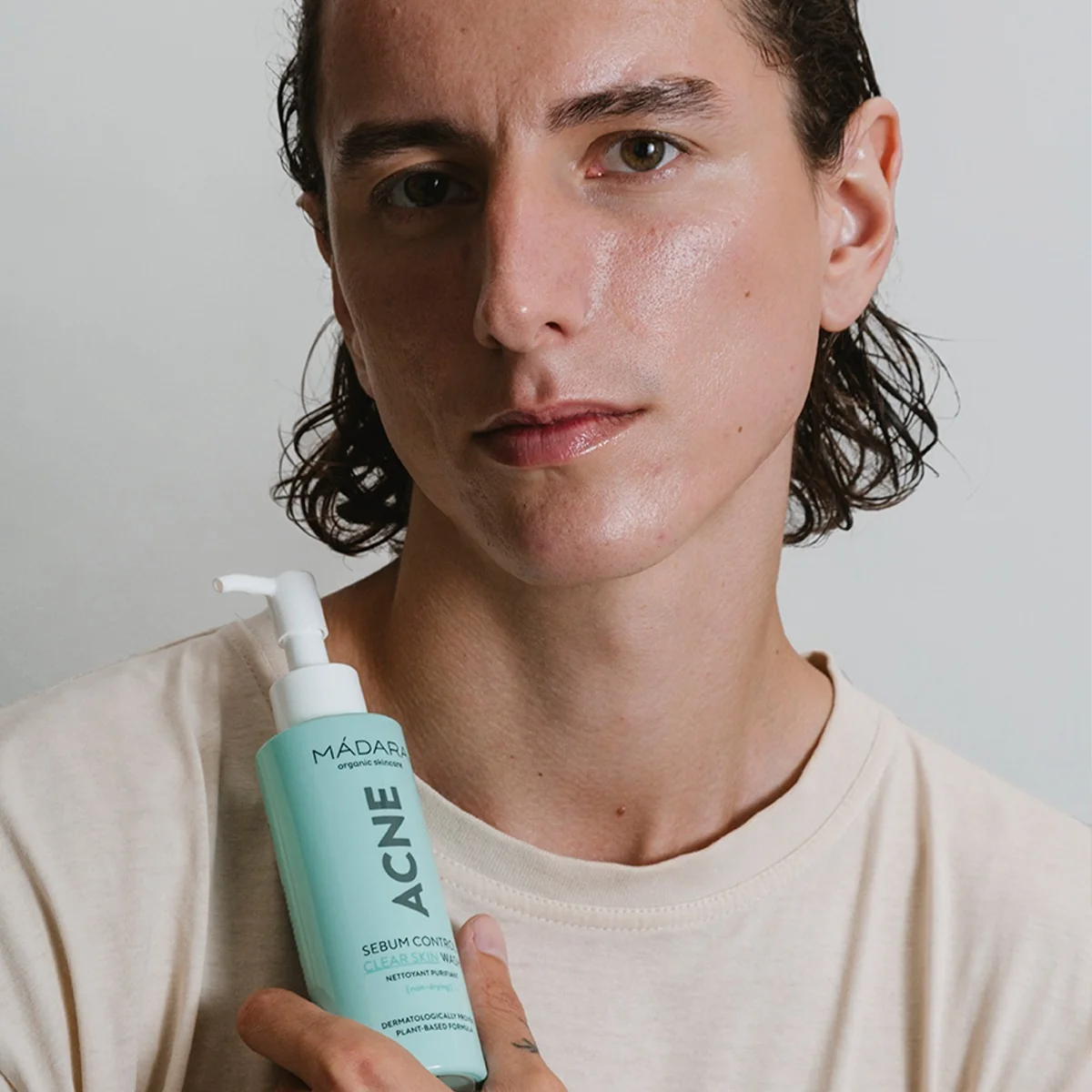 Madara Acne Sebum Control Clear Skin Wash żel do mycia twarzy, 140 ml