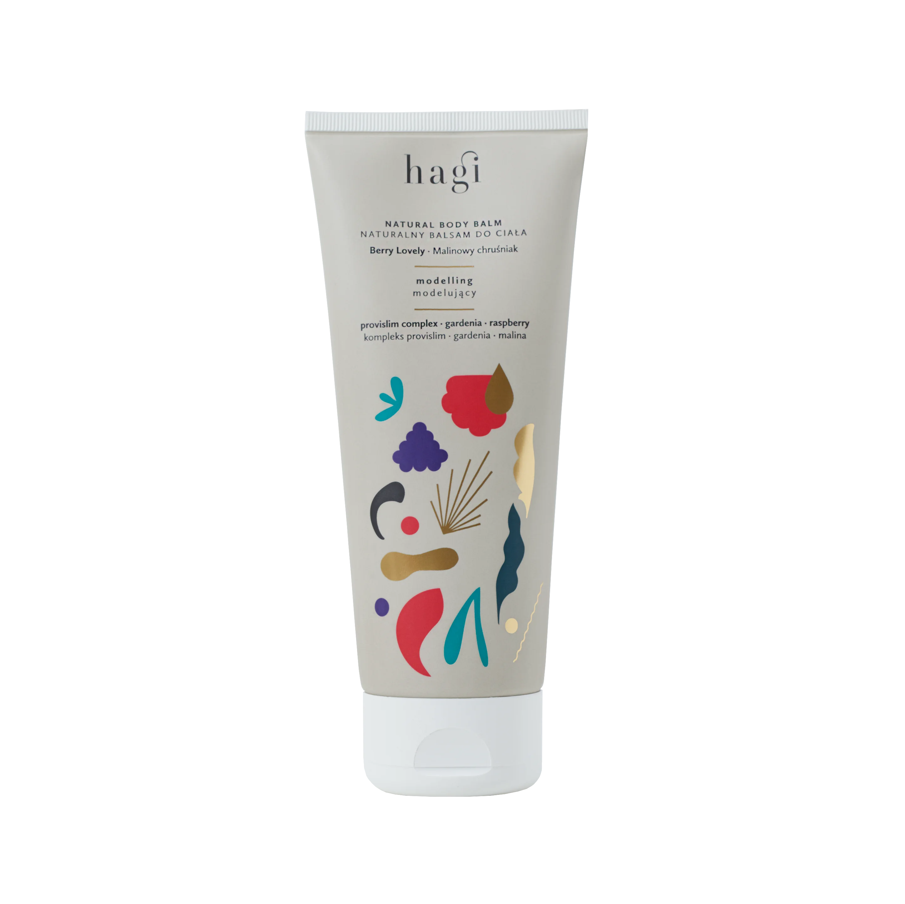 Hagi Malinowy chruśniak naturalny balsam do ciała modelujący, 200 ml