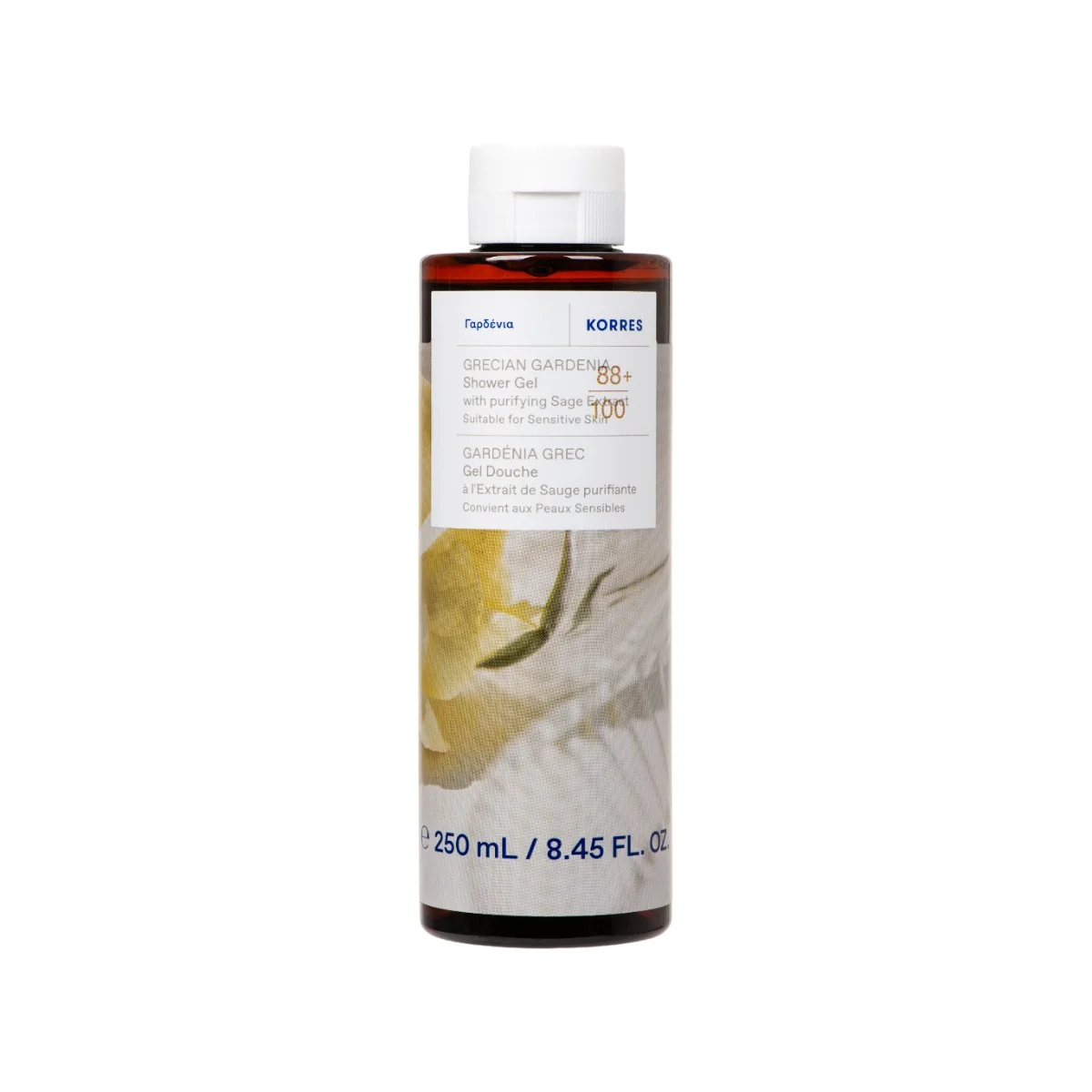 Korres Grecian Gardenia żel pod prysznic, 250 ml
