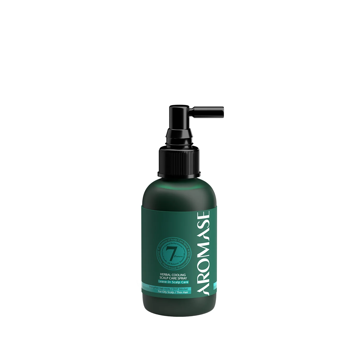 Aromase Herbal Cooling Scalp Care Spray ziołowo-chłodząca wcierka do przetłuszczającej się skóry głowy, 15 ml