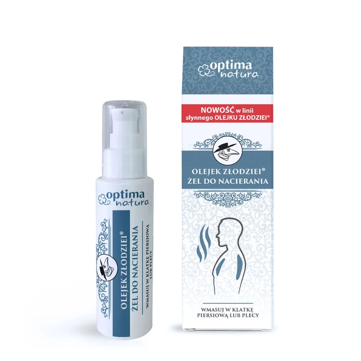 Optima Natura Olejek Złodziei żel do nacierania, 75 ml